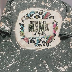 Hand Bleached- Mama of Both 2xl